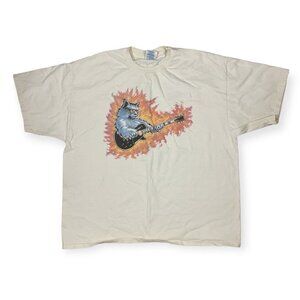 Vintage 2001 bb king blues festival shirt Size 2XL RARE Cream Color